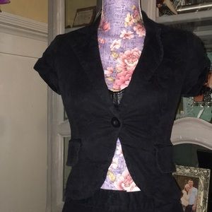 Rampage Black Skirt Set Junior Y2K VTG sz S/1